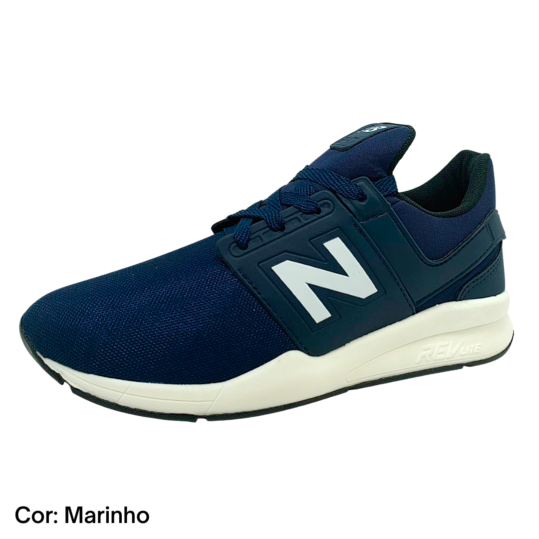 New balance 247 azul 2024 escuro