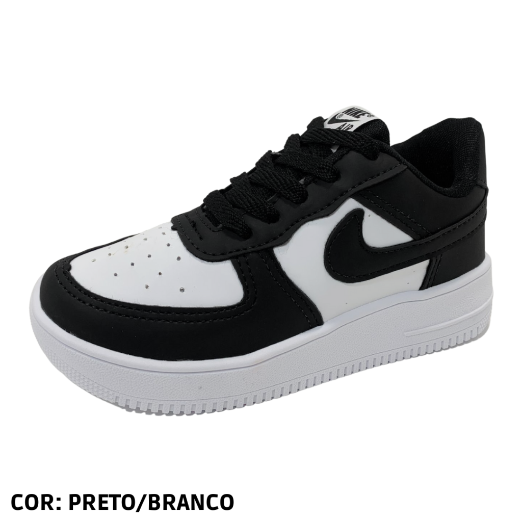 NIKE-AIR-FORCE-INFANTIL-PRETO-BRANCO