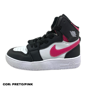 JORDAN INFANTIL PRETO PINK