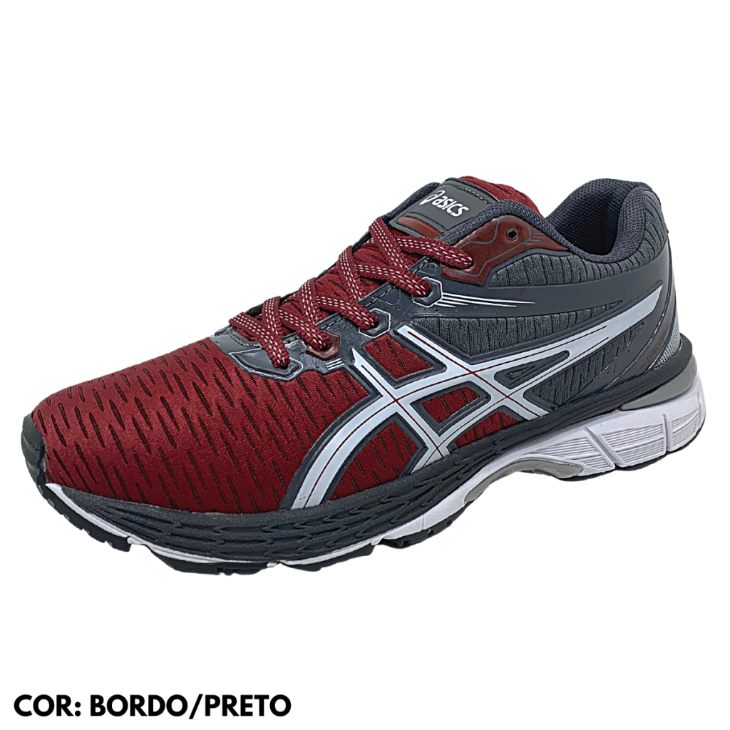 ASICS REVELATION-BORDO PRETO