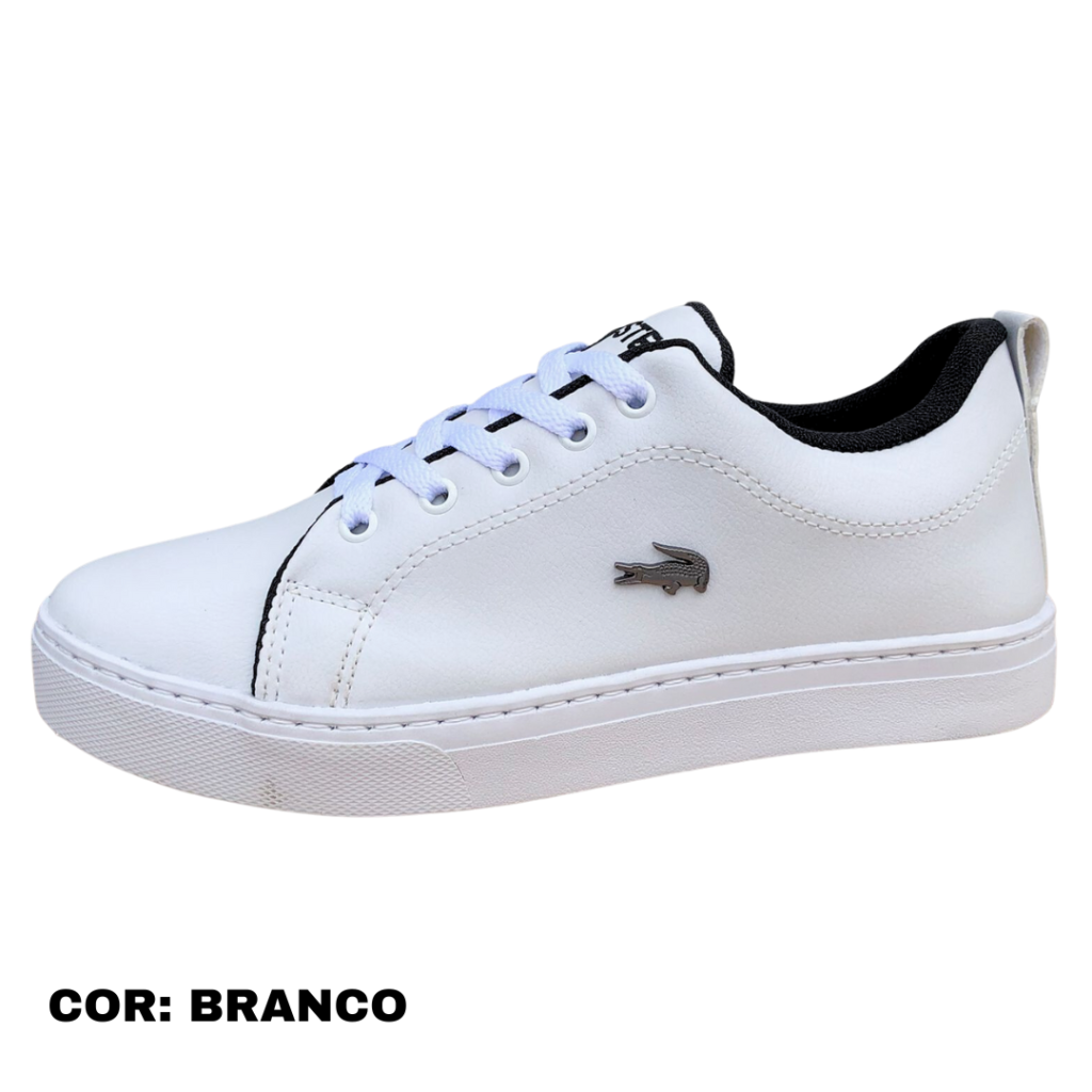 SAPATENIS LACOSTE BRANCO