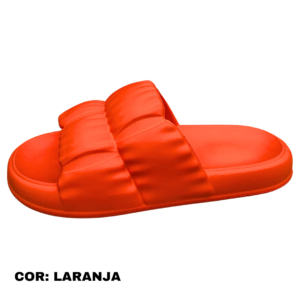 CHINELO SLIDE NUVEM V1 LARANJA