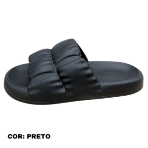 CHINELO SLIDE NUVEM V1 PRETO