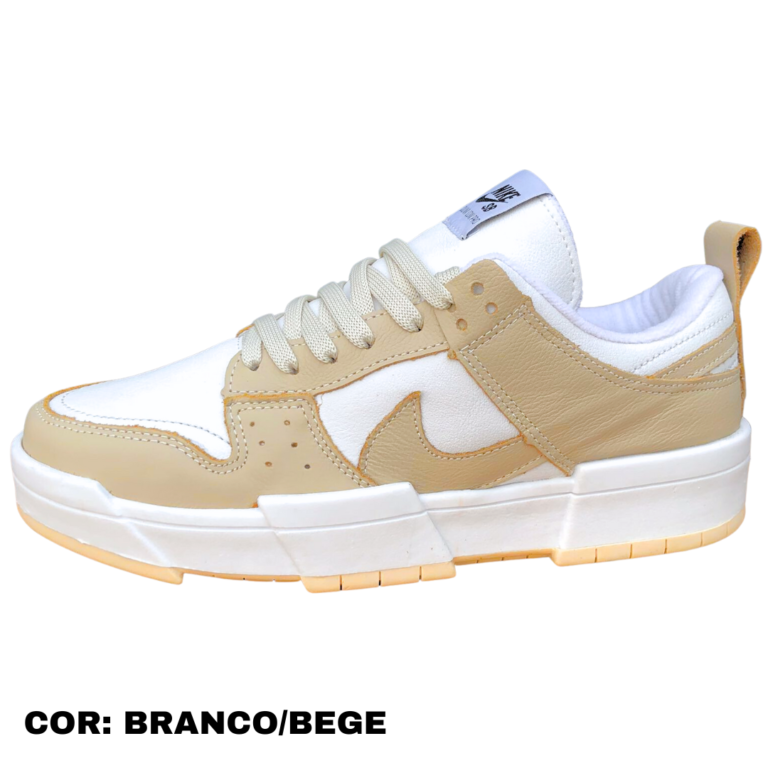 NIKE DUNK LOW DISRUPT 1 BRANCO BEGE