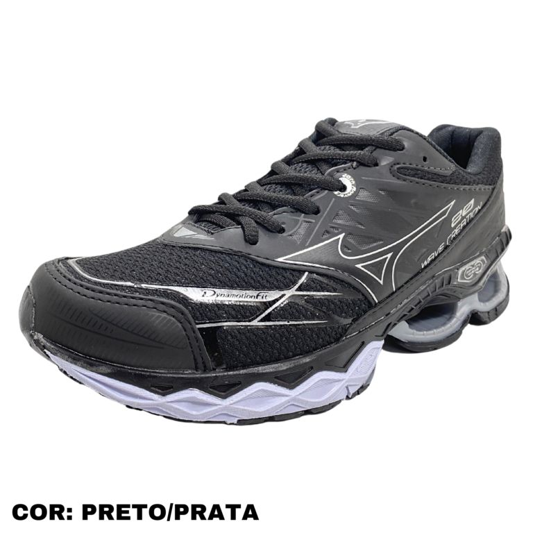 MIZUNO CREATION 20 PRETO PRATA