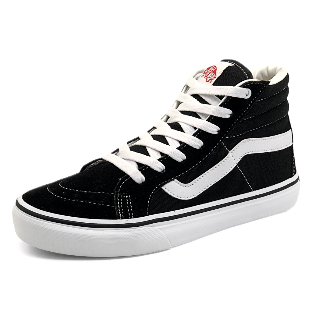 BOTA VANS SK8 PRETO BRANCO