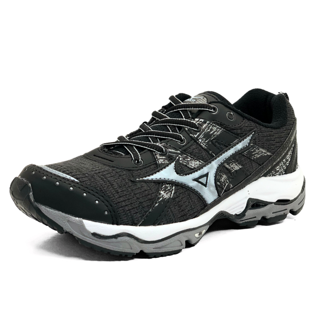 MIZUNO WAVE NIRVANA 9 PRETO BRANCO