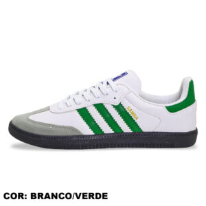 ADIDAS SAMBA BRANCO VERDE