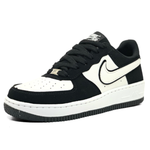 NIKE AIR FORCE 1 VN PREMIUM PRETO BRANCO PRETO